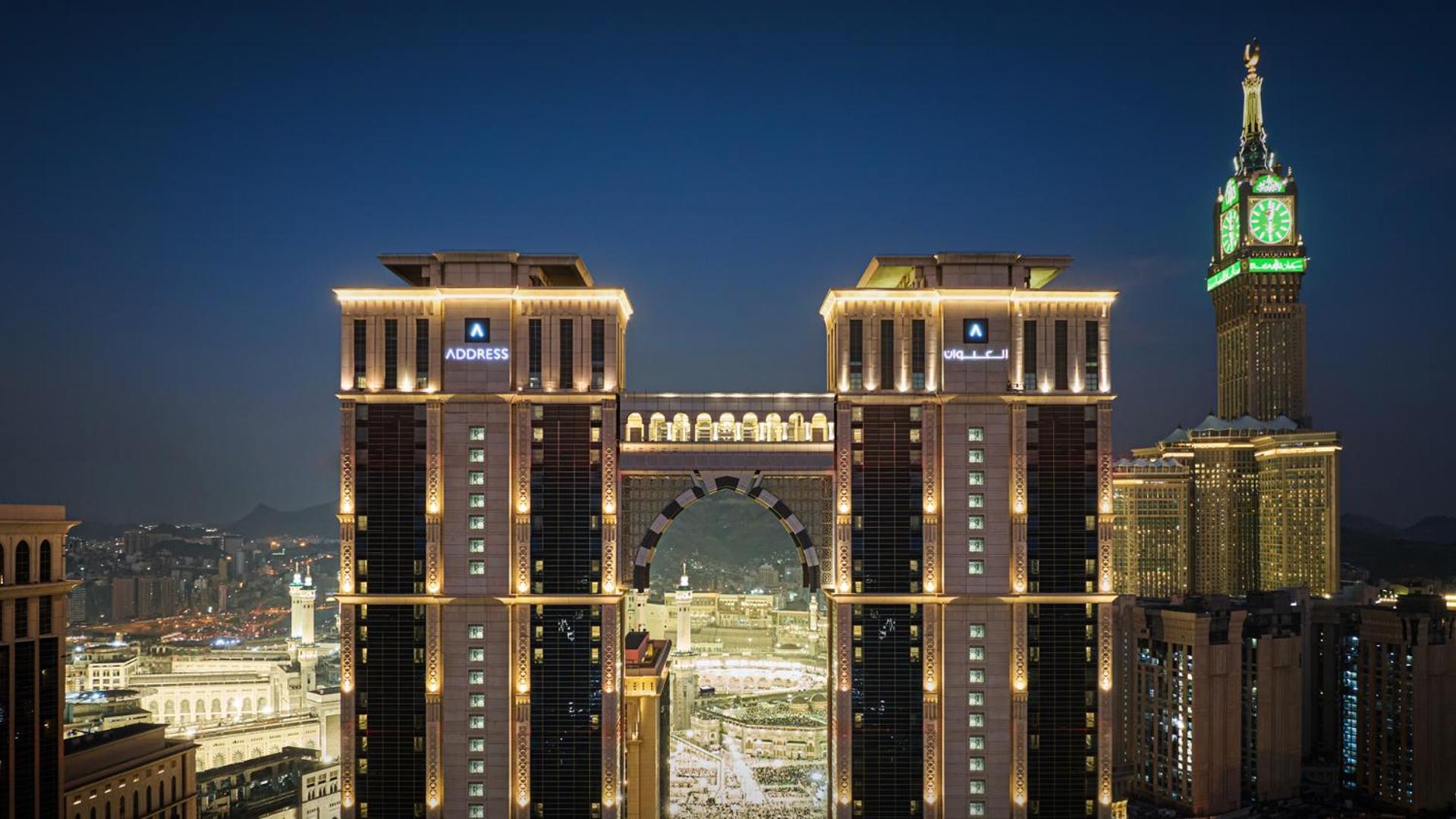 Aparthotel Address Jabal Omar Makkah Mekka Zewnętrze zdjęcie The Abraj Al Bait Towers